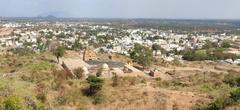 Sangagiri Fort on a hilltop in Salem district