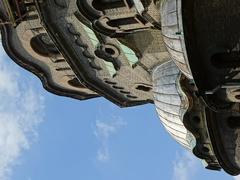 architectural detail in Sofia, Bulgaria