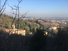 Monument in Longare, Italy, on a sunny day