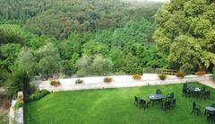 Agriturismo Le Vescovane garden in Veneto, Italy