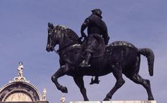 Monument to Bartolomeo Colleoni in Venice by Andrea del Verrocchio