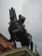 equestrian statue of Bartolomeo Colleoni in Venice