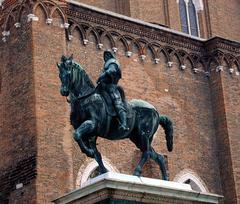 Statue of Bartolomeo Colleoni in Venice