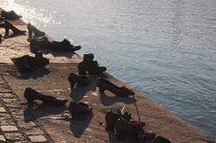 Shoes on the Danube Promenade in Budapest