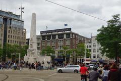 A panoramic view of Amsterdam's cityscape