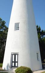 Amelia Island Lighthouse and building in Florida, US