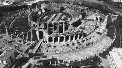 Amphitheatre Santa Maria di Capua Vetere aerial view