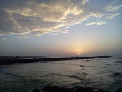 sunrise at Kanyakumari, the southernmost point of India