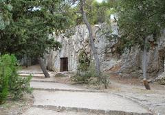 Socrates' prison on Philopappos Hill