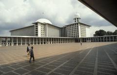 The Istiqlal Mosque in Jakarta, Indonesia