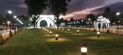 Illuminated Anna Memorial, Chennai