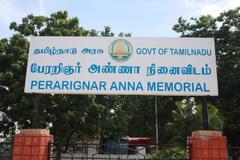 Anna Memorial in Chennai