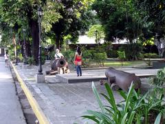 Cannons at Fort Santiago in Intramuros, Manila, Philippines