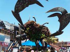 Pier 39 Crab Statue in San Francisco