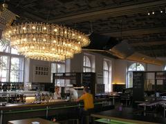 bar and restaurant at the Museum of Applied Arts in Vienna