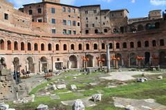 Forum Romanum in Rome with ancient ruins and historical landmarks