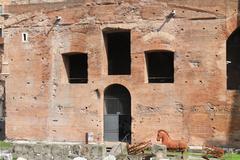 Ancient ruins of the Roman Forum in Rome