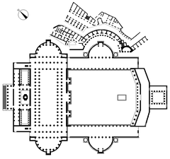 Trajan's Forum in ancient Rome map