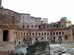 Ancient market of Trajan in Rome