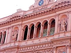 Balcony of the Casa Rosada in Buenos Aires, Argentina