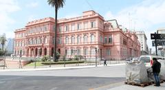 Scenic view of Buenos Aires with notable landmarks and buildings