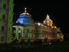 Shri Mangueshi Temple at night