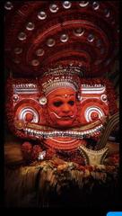 Theyyam ritual performance in Kannur, Kerala