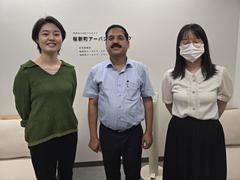 Dr. Abhishek Shukla with Wako Kobayashi and Kaganhou in Tokyo, Japan