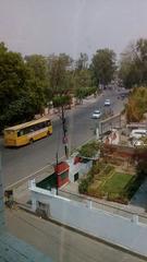 Nirala Nagar road in front of Ramkrishna Math