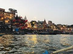 Assi Ghat in Varanasi, Uttar Pradesh