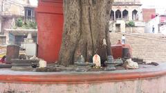 Lingams at Assi Ghat, Varanasi, India