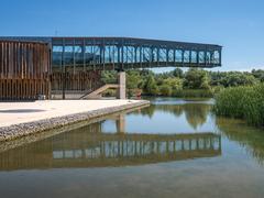 Ataria Interpretation Centre of the Salburua wetlands in Vitoria-Gasteiz, Basque Country, Spain