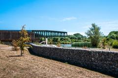 Ataria Interpretation Centre and Salburua wetlands viewpoint in Vitoria-Gasteiz