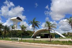 Entrance of Parque da Cidade Dom Nivaldo Monte in Natal, Brazil