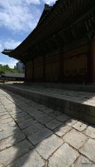 Deoksugung Palace in Seoul after April showers