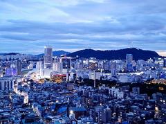 Dongdaemun Gate in Seoul at night