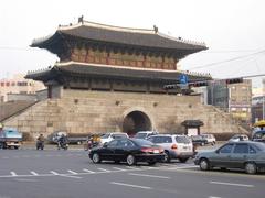 exterior of Dongdaemun in Seoul