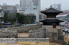 Heunginjimun Gate in Seoul, 1869