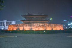 Heunginjimun Gate, cultural heritage monument in South Korea