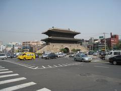 Dongdaemun Gate in Seoul, South Korea