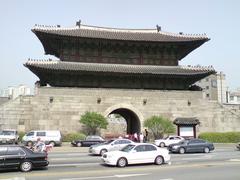 Dongdaemun Gate in Seoul, South Korea