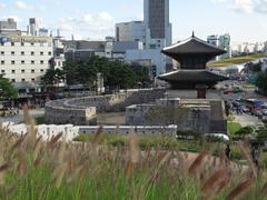 Dongdaemun Gate in Seoul, South Korea