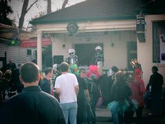 Mardi Gras Day in Treme New Orleans 2012