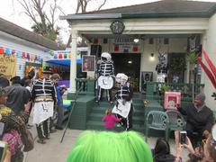 Mardi Gras morning in Treme, New Orleans, 2018