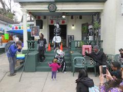 Morning of Mardi Gras Day in the Treme section of New Orleans