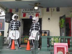 Morning of Mardi Gras Day in Treme, New Orleans