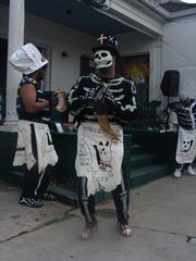 Mardi Gras Day in Treme, New Orleans