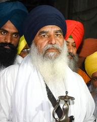 Akal Takht Jathedar Dhian Singh Mand in Amritsar on 6 June 2020