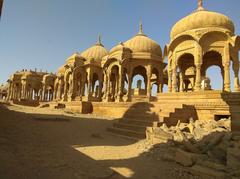 Bada Bagh Chhatri near Jaisalmer, Rajasthan