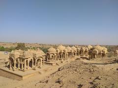 Bada Bagh Chhatri near Jaisalmer, Rajasthan